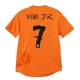Maillot Equipe Foot Real Madrid Vinicius Junior 2023-24 x Y3 Orange Fourth Homme