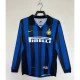 Maillot Inter Milan Retro 1998-99 Domicile Homme Manches Longues