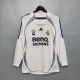 Maillot Real Madrid Retro 2006-07 Domicile Homme Manches Longues