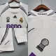 Maillot Real Madrid Retro 2006-07 Domicile Homme Manches Longues